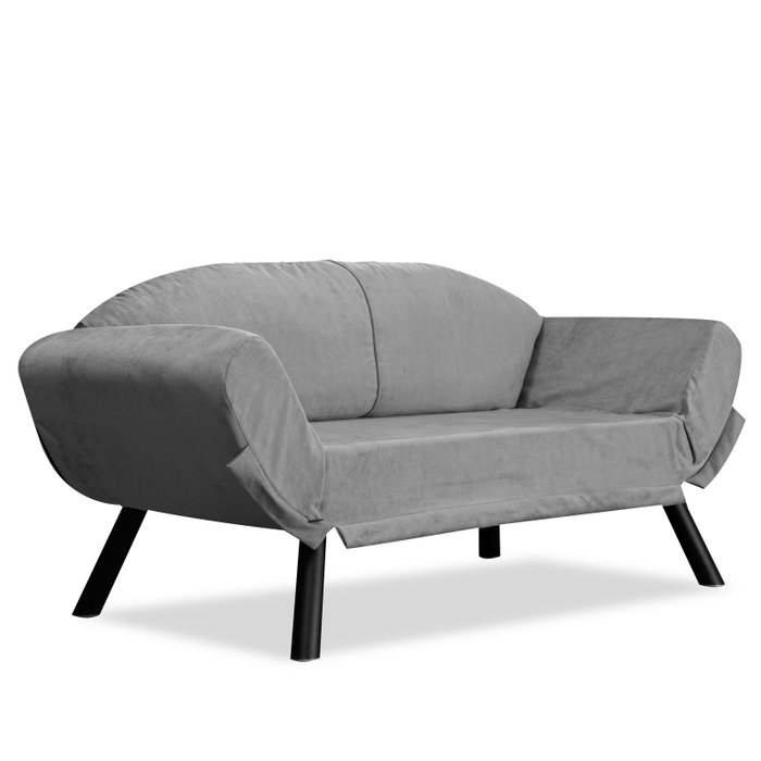 Atelier Del Sofa Genzo - Sofá cama de 2 plazas - Gris